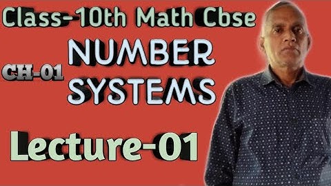 Real Number |class 10  |chapter 1 | Lecture 1 |PRE FOUNDATION ACADEMY