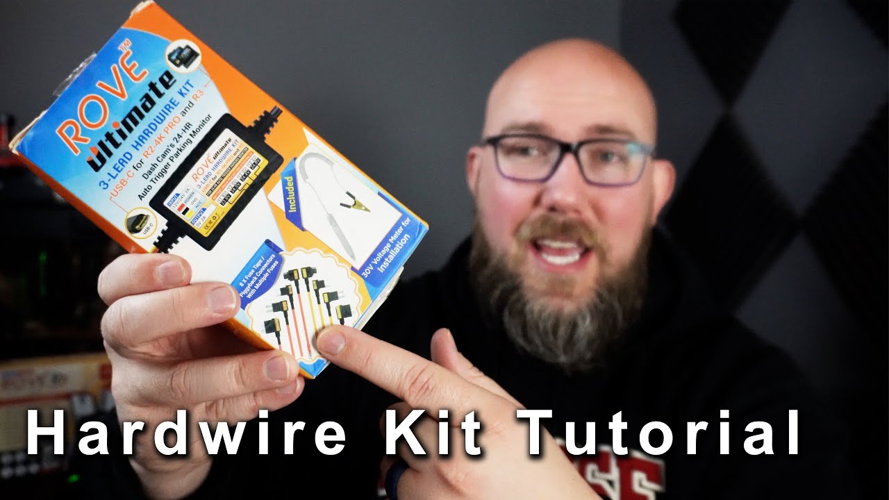 Как установить комплект Rove Dash Cam Hardwire Kit для круглосуточной записи