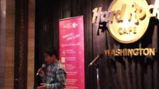 Justin Pineda Fronda @ NCBF Sing Into Spring Live Audition (01-27-14)