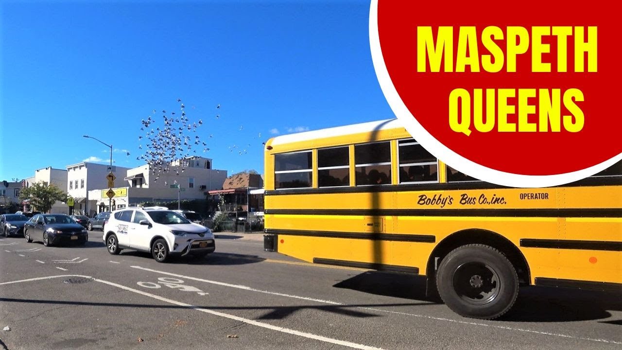 Grand Ave Maspeth Queens - Low flying birds