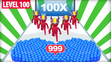 🌟MAX LEVEL in Count Masters 3D [Level 100] FINAL?