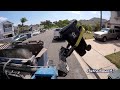 GoPro "The Curotto-Can" Driver POV Heavy Trash Collection