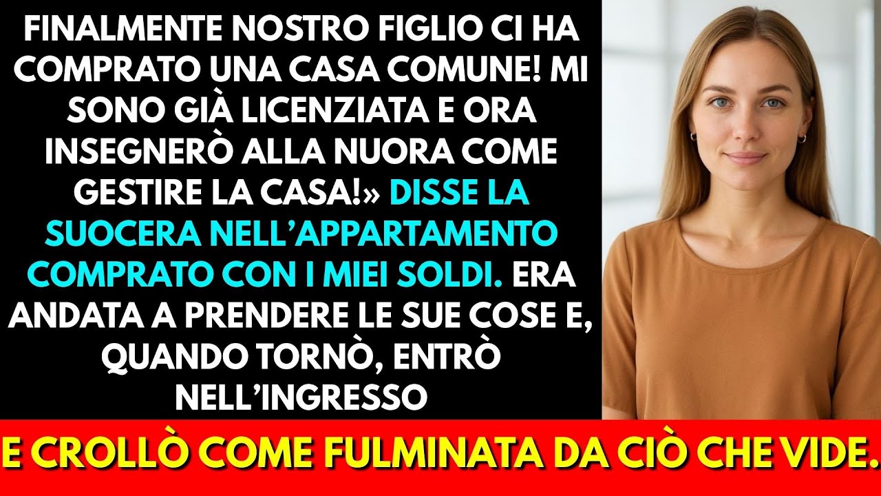 Lei È Andata A Prendere Le Sue Cose Per Trasferirsi Da Me, E Quando È Tornata…