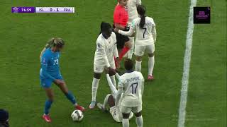 Sakina Karchaoui vs Islande || UEFA Women´s Nations League || Ligue A Groupe 2 ||03-JUN-2025|| SHORT