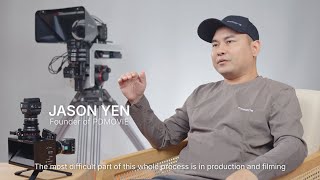 Design concept of a high-quality Spatial/3D video shooting rig 3D AIR, operable by a single person.