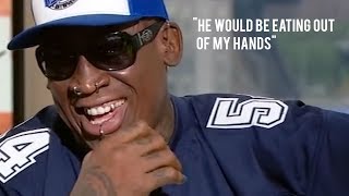 Dennis Rodman Verbally Sh*ts on Draymond Green and Forces Him to Eat Out of His Hands