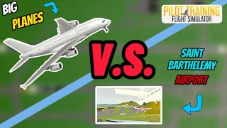 Roblox PTFS ~ Big Planes V.S. Saint Bart by ChunkyTortoise 78 views 1 year ago 3 minutes, 30 seconds