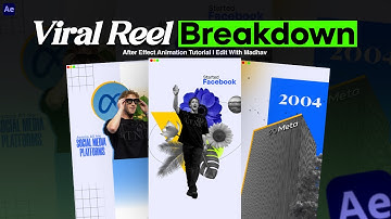 Edit Viral Insta Reels in New Style | Clean Style Infographic Reel | After Effects Tutorial | Part-4