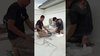 pemasangan ac dirumah baru bg rian arifin