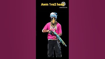 Free Fire Awm 1vs2 op head shorts don
