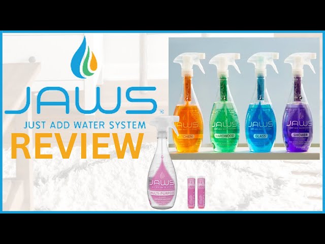 JAWS Home Cleaning Kit, Multi-Surface Kitchen, Glass
