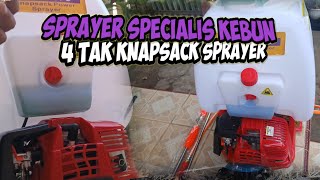UNBOXING MESIN SPRAYER 4 TAK MATRIX || Tes kekuatan semprot