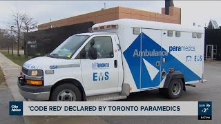 Toronto Paramedic Union calls 'Code Red' during Omicron surge