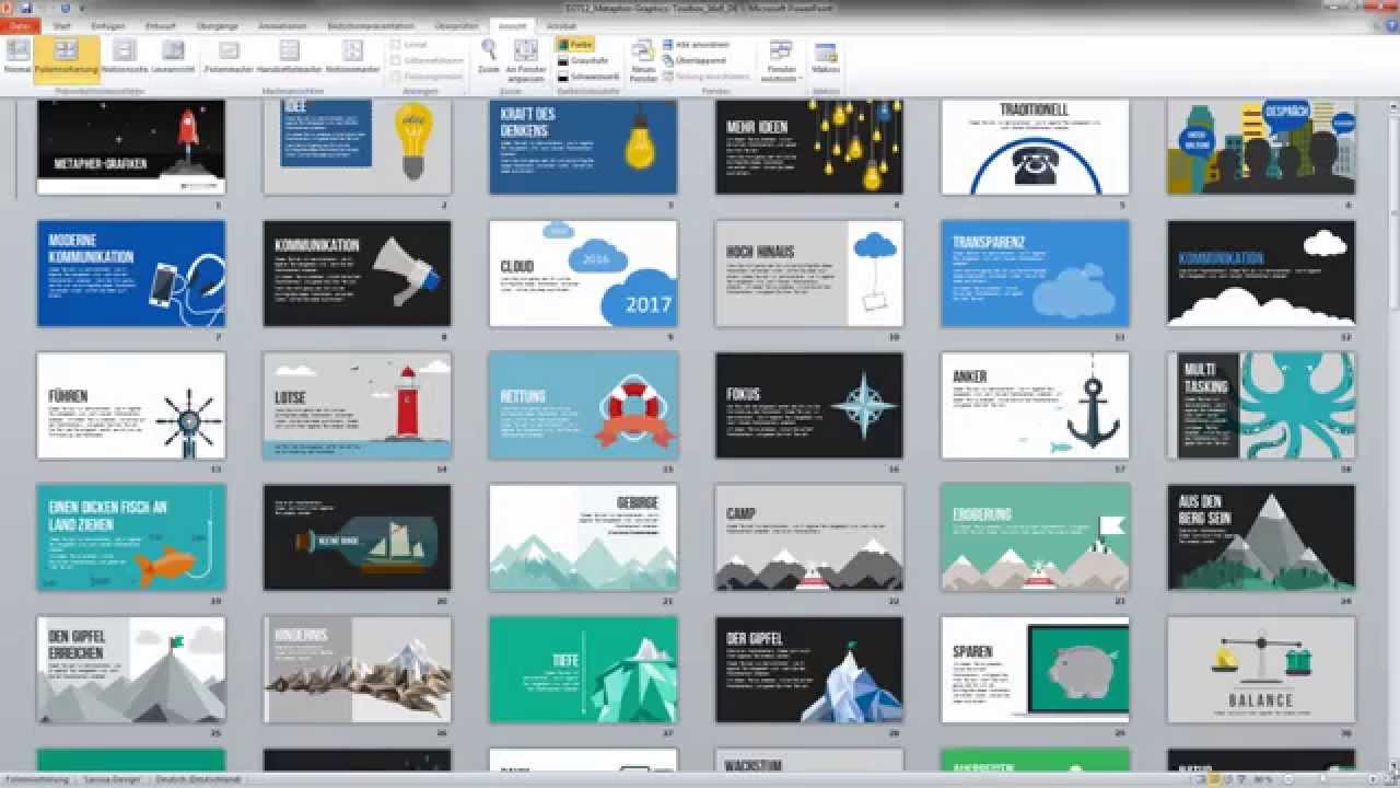 Metapher Grafiken Fur Powerpoint Prasentationen Youtube