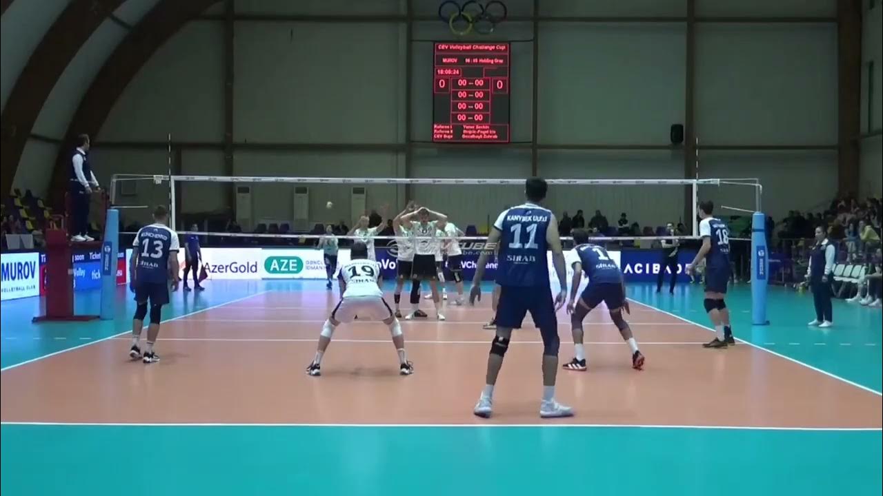 Reception volleyball. CEV Challange Cup 20222023. Murov Holding Graz