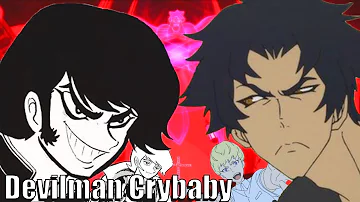 How does devilman crybaby end in the manga?