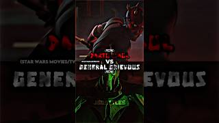 Darth Maul vs General Grievous