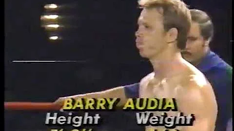 Barry Audia vs Giovanni Bovenzi - Rds 1-8