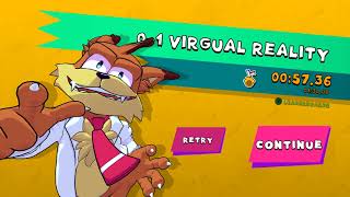 Bubsy 4D Demo tutorial under 1:00