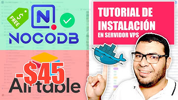 Cómo instalar NocoDB (Alternativa Airtable)