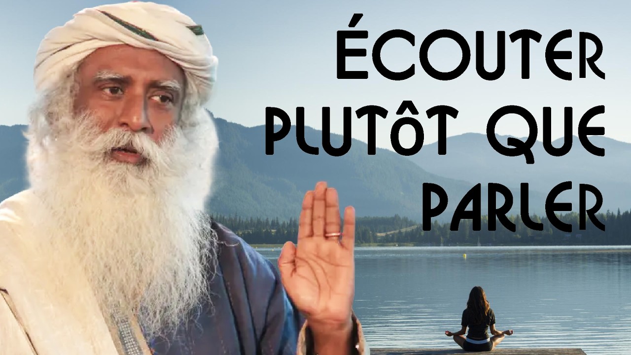 95 % de votre vie est gaspillée si vous exprimez mal vos pensées - Sadhguru en français