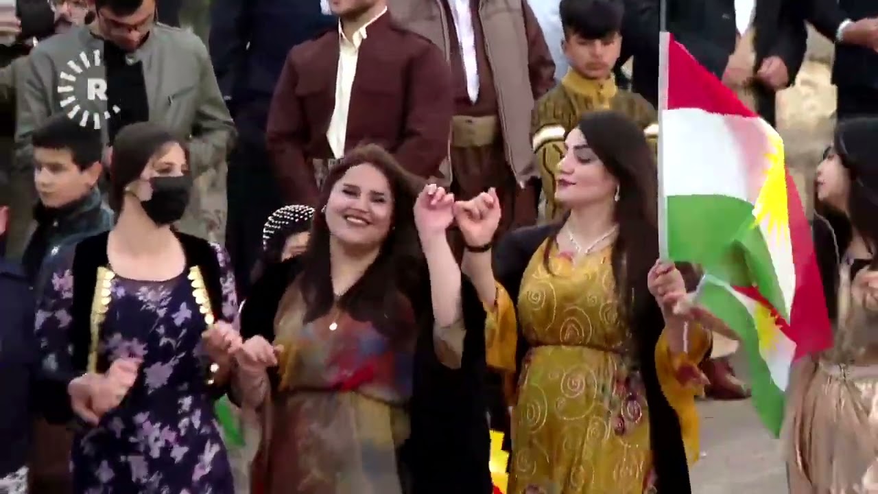 دبكات كوردية بمصيف صلاح الدين في أربيل احتفالاً بـ عيد نوروز