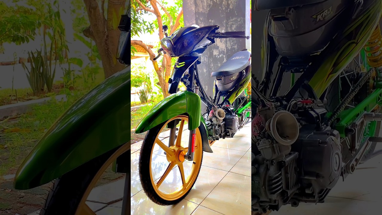 Cinematic modifikasi jupiter z 5tp grean🍃 #jupiterz #jupiterzmodifikasi ...