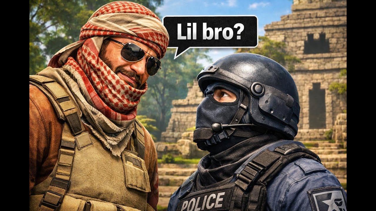 Referring to people as lil bro in counterstrike
