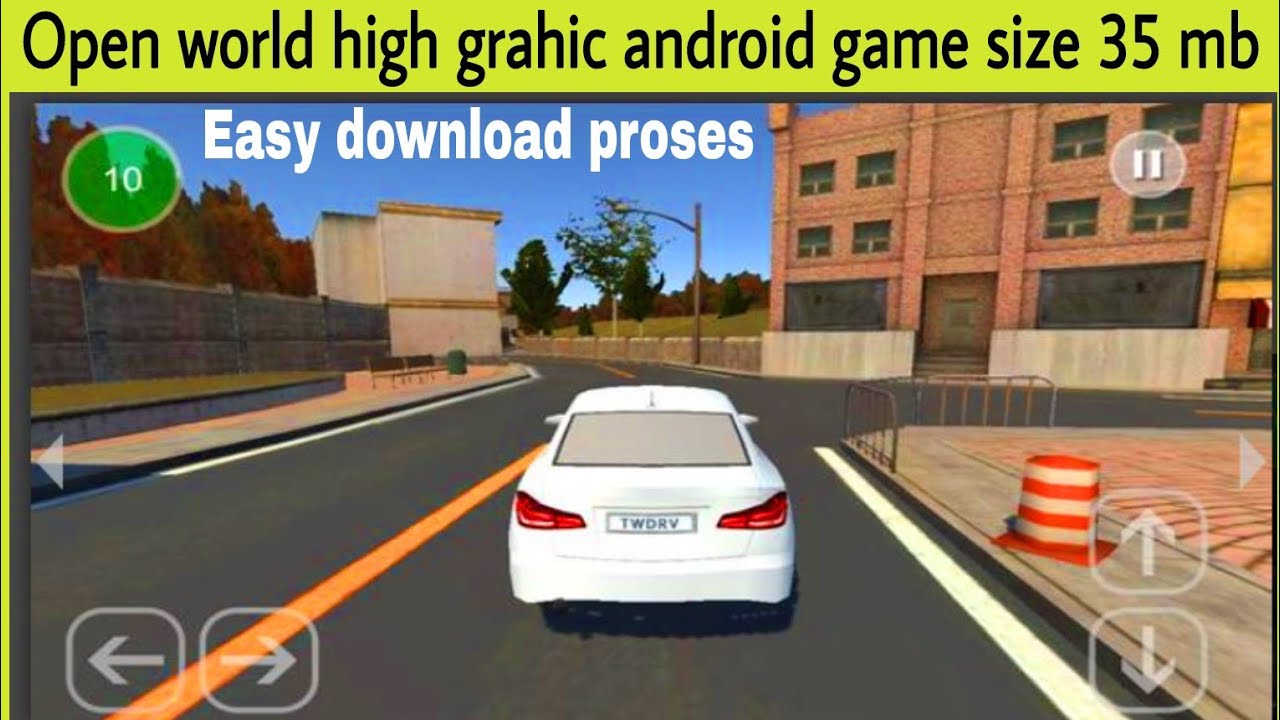 open world high graphics game | low size high graphics games for android | open world racing | Irfan