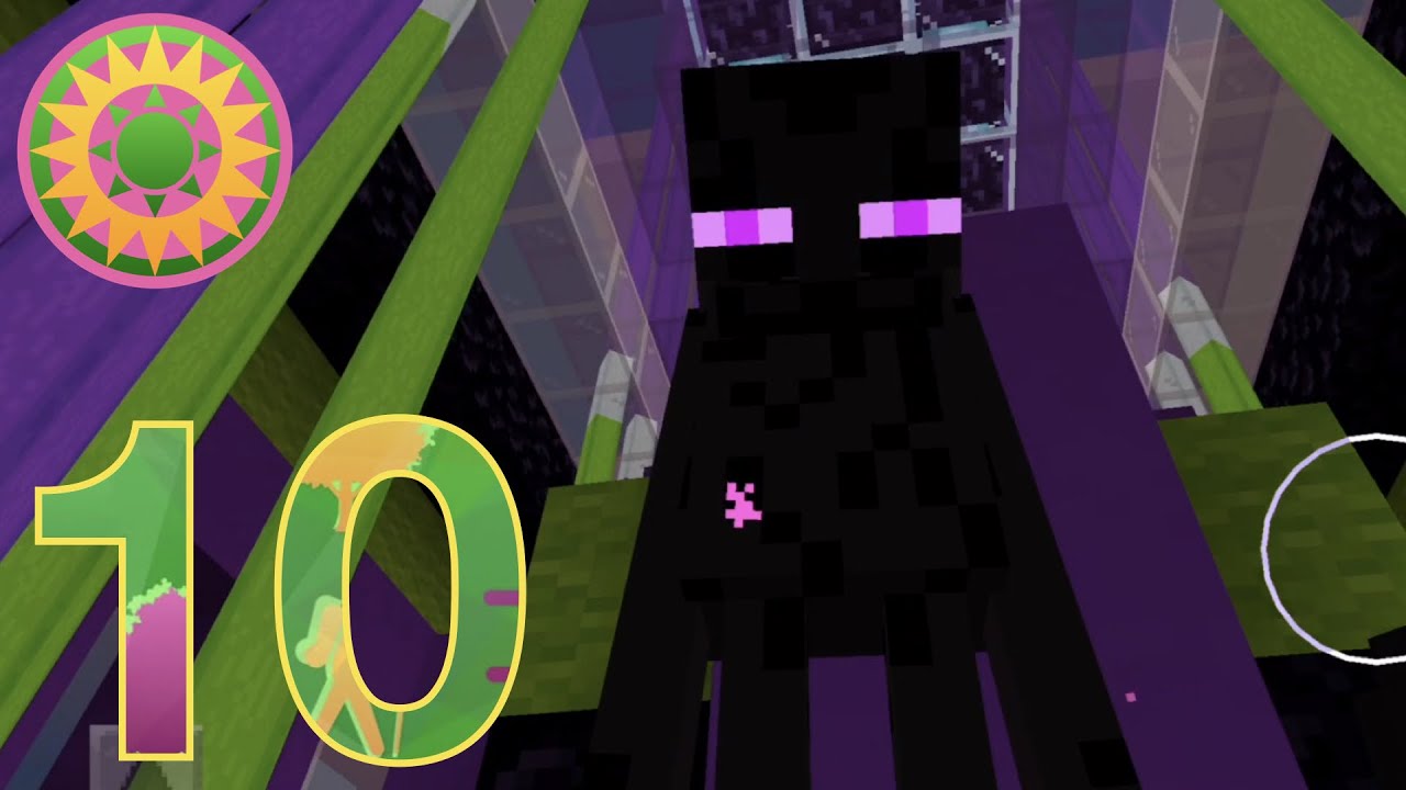 A club house for Endermen Episode 10 Brave Pilgrim in Minecraft