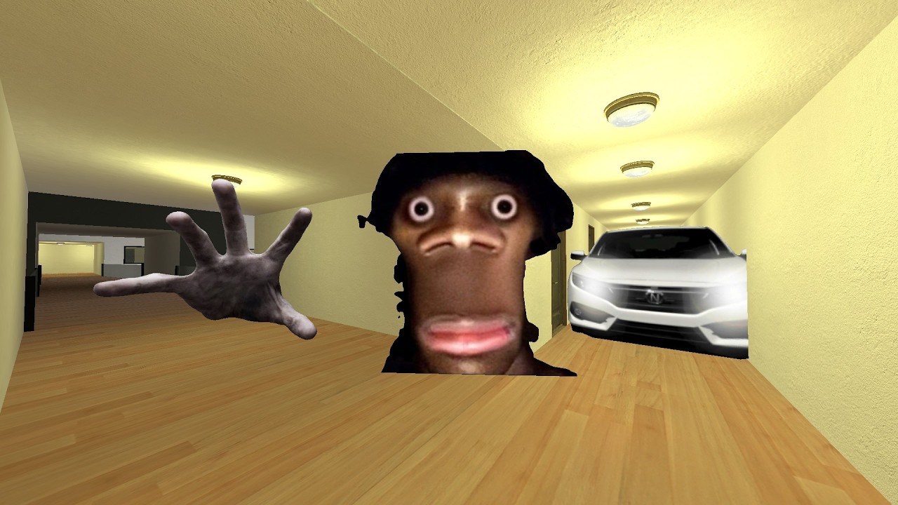 MY NAME IS AUUGHH HAND 1 AND VEHICLE IN LIMINAL HOTEL GMOD #Gmod_Rakib #Nextbots