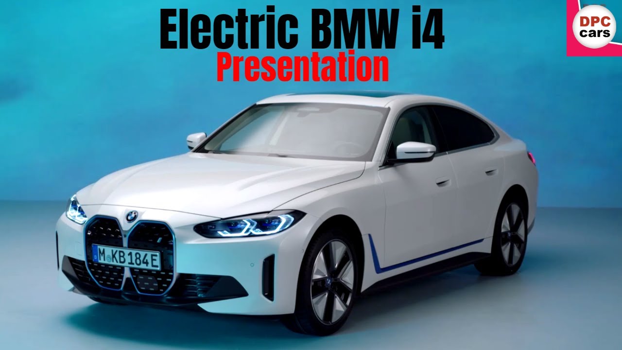 Electric BMW i4 Presentation - YouTube