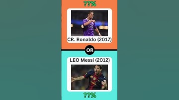 who would you choose ? Prime Players Moments #football #quiz #soccer #messi #cr7 #player #facts #top
