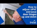 How To Adjust UPVC Front Door Hinges Up And Down