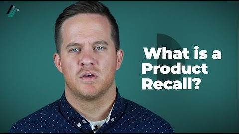 What is a Product Recall?