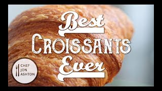 How To Make Homemade Croissants - The Best Croissant Recipe in America !