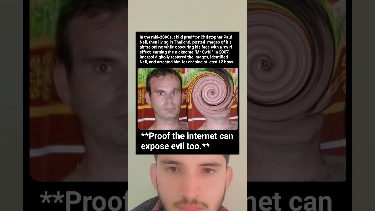 “Mr Swirl” EXPOSED: Interpol Restored the Blur & Caught Him (True Crime Case)