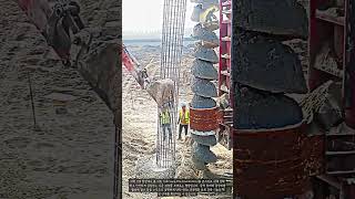 콘크리트 기초 공사: 단단한 건물을 만드는 철근 배치 원리 #concrete #column #construction #building #pile