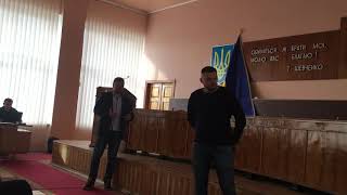 Виступ засновників ВК &quot;Як Бджола&quot; Олега Бачинського і Тараса Баландюка