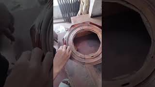 SEIKOSHA 8 days winding wall clock polish and service