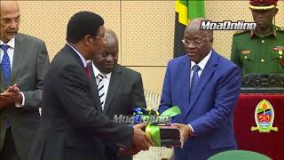 Rais Magufuli Akabidhiwa Ripoti Ya Madini Ya Almasi Na Tanzanite