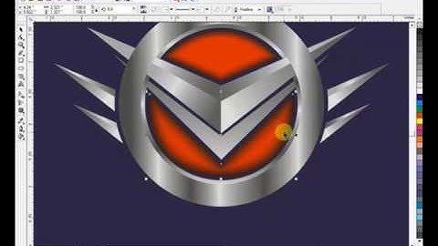 Tutorial Logo Design in Corel Draw X6 , X7 ,X 5 3d