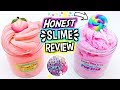 100% HONEST Slime Review! FAMOUS SLIME SHOP REVIEW! Scented Slimes By Amy Package!