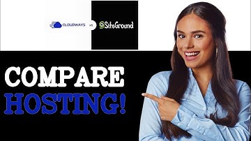 Cloudways Vs SiteGround - Which Is The Best For Website Hosting (2025)