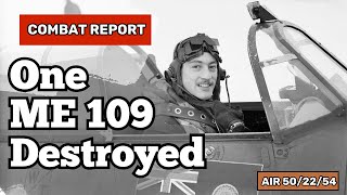 Bob Stanford Tuck Takes Down A ME 109 In A Hurricane | Real Combat Reports