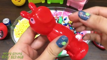 Special Series #13 Mixing Random Things into FLUFFY Slime !!! Slime Smoothie Satisfying Slime Video