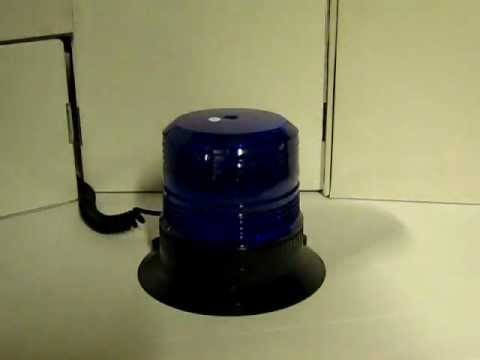 GYROPHARE STROBOSCOPIQUE BLEU Référence: 24459 www.bc-elec