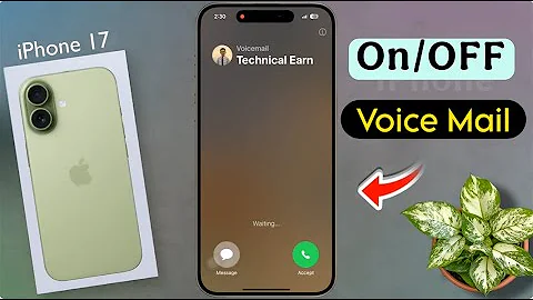 How to Turn ON/OFF Call Voicemail on iPhone 17 | iphone 17 Voicemail Problem Solve
