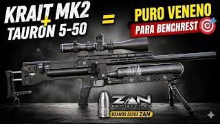 Famous Krait MK2 + Tauron 5-50 = Pure POISON for Benchrest 🎯 Wealth