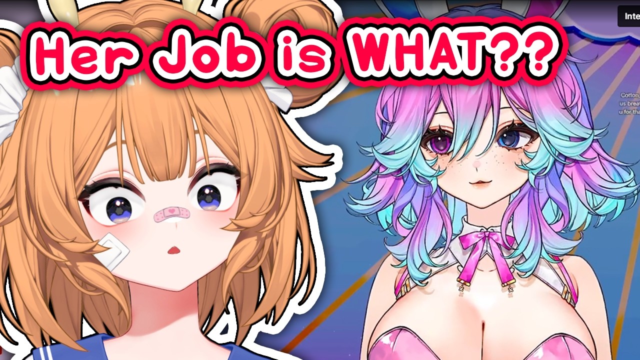 Her Job is WHAT?? Vtuber Clips Reaction